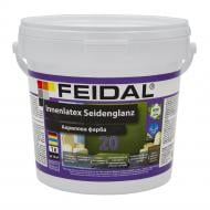 Фарба акрилова Feidal Innenlatex Seidenglanz 20 шовковистий глянець білий 1 л