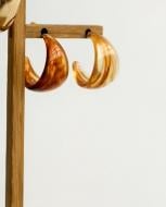 Серьги MISO accessory полукольца