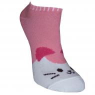 Шкарпетки дитячі для дівчаток Premier Socks Звірята котик р. 22–24 рожевий