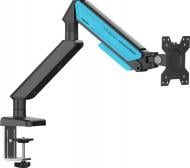 Кріплення для монітора Anda Seat Stealth II 6972417138161 поворотно-похилі 17"-32" чорний із синім