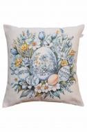 Наволочка декоративная Писанка Рrimavera 45x45 см молочный Прованс
