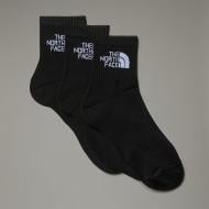 Носки THE NORTH FACE MULTI SPORT CUSH QUARTER SOCK 3P NF0A882GJK31 р.M черный