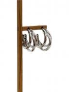 Серьги MISO accessory тройные