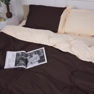 Наволочка Satin Stripe 30-0006+30-0004 Baylee 70x70 см коричневый/бежевый MirSon