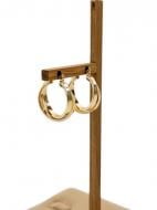 Серьги MISO accessory двойное кольцо