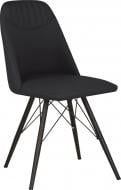 Стул обеденный Nowy Styl MILANA 4LX BLACK (BOX-1) SMP ECO-30 черный / черный