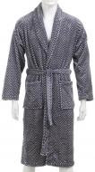 Халат мужской La Nuit Геометрия р. L серый