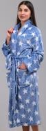 Халат домашний La Nuit Старз р. S голубой