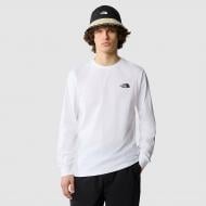 Футболка THE NORTH FACE M L/S BOX NSE TEE NF0A87NNFN41 р.M белый