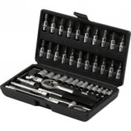 Набор головок 1/4” MasterTool 46 шт. 78-6046