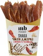 Джерки куриные з перцем та часником Shaka 80 г