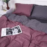 Наволочка Satin Stripe 30-0008+30-0011 Fenilla 70x70 см розовый/серый MirSon