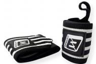 Бинты для запястья 50х8 см черно-белые EasyFit р. OS бело-черный