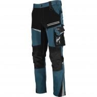 Брюки рабочие Lahti Pro STRETCH р. 3XL сине-черный
