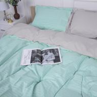 Наволочка Satin Stripe 30-0014+30-0010 Airy 70x70 см бордовый/пудровый MirSon