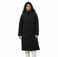 Куртка женская Jack Wolfskin KAROLINGER LONG COAT W 1207481_6350 р.S черная