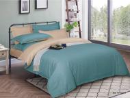 Наволочка Satin Stripe 30-0015+30-0004 Gavenia 70x70 см бирюзовый/бежевый MirSon