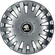Ковпак для коліс SKS Skoda 306 R15" 4 шт. срібний