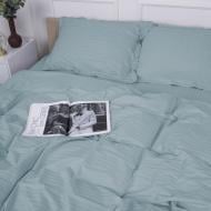 Наволочка Satin Stripe 30-0015 Green Wave 70x70 см бирюзовый MirSon