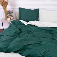 Наволочка Satin Stripe 30-0017+30-0001 Arabella 70x70 см зеленый/белый MirSon