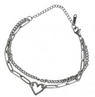 Подвеска на шею MISO accessory с объемным сердцем