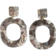 Серьги MISO accessory мрамор