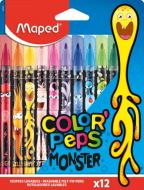 Набір фломастерів Color Peps Monster 12 кольорів MP.845400 Maped