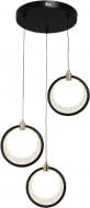 Люстра подвесная Sensio LED Reticulum L300хD190хH1000 4200lm CCT 39 Вт черно-золотой ALG-2965/3P