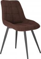 Стул обеденный Nowy Styl NICOLE HN ANTR (BOX-1) SQR SORO-28 коричневый / антрацит