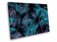 Картина Ночная листва 40x30 см WallArt 54449-1.1