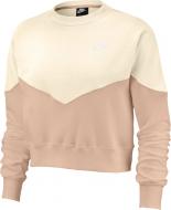 Джемпер Nike W NSW HRTG CREW FLC AR2505-287 р. L бежевый Джемпер Nike W NSW HRTG CREW FLC AR2505-287 р. L бежевый