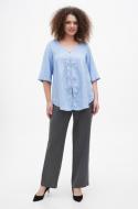 Блуза Галерея льна Лилея р. 54 голубой 9301/54/435