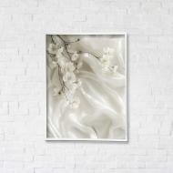 Картина на холсте Нежность 1 с белой рамкой 50x65 см Brushme FNK0122004_RN53-18