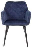 Стул обеденный Homla Shelton 56x60x84 см темно-синий / черный