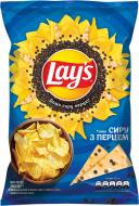 Чипсы Lays Картофельные со вкусом сыра с черным перцем 120 г