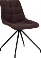 Стул обеденный Nowy Styl NICOLE SN BLACK (BOX-1) SQR SORO-28 коричневый / черный