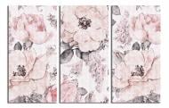 Картина модульная Нежные розовые розы 120x80 см WallArt 54451-3.2