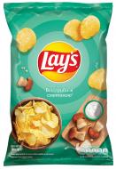 Чипсы Lays со вкусом белых грибов со сметаной120 г