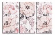 Картина модульная Нежные розовые розы 180x120 см WallArt 54451-3.4