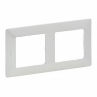 Рамка двухместная Legrand Valena Life универсальная жемчуг 754142