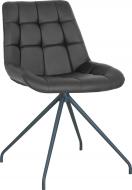 Стул обеденный Nowy Styl NICOLE SN ANTR (BOX-1) SQR ECO-70 серый / антрацит