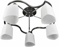 ВІТРИНА! Люстра стельова Victoria Lighting 5xE27 білий Lana/PL5