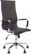 Кресло Nowy Styl SLIM HB TILT CHR68 (BOX-2) ECO-30 черный