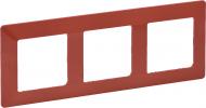 Рамка трехместная Legrand Life универсальная терракот 754073