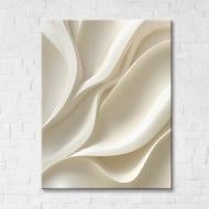 Картина на холсте Кремовая нежность 1 с белой рамкой 50x65 см Brushme FNK0122021_RN53-18