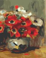 Набор для творчества со стразами на подрамнике Анемоны Auguste Renoir 20х30 см 189726 GoToArt