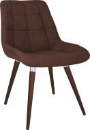 Стул обеденный Nowy Styl NICOLE WOOD ALU (BOX-1) SQR БУК 1.031 SORO-28 коричневый / венге