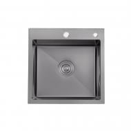 Мойка для кухни Kroner KRP Schwarze - 4545HM PVD (3.0/1.0 мм) (CV033856)