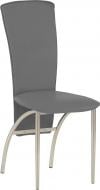 Стул обеденный Nowy Styl AMELY CHROME (BOX-4) V-2 серый / хром