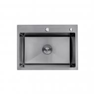 Мойка для кухни Kroner KRP Schwarze - 5843HM PVD (3.0/1.0 мм) (CV022794)
